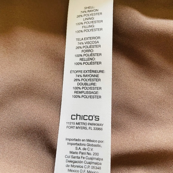 NWOT Chico’s Leopard Print Quilted Vest - Picture 8 of 8